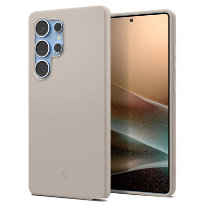 Θήκη MagSafe για Samsung Galaxy S25 Ultra S938, Spigen, Silicone Fit, Μπεζ