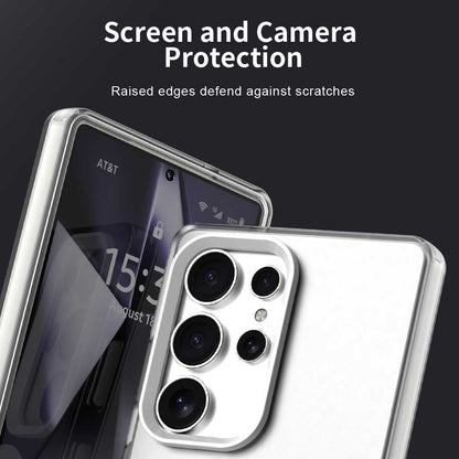 Θήκη MagSafe για Samsung Galaxy S25 Ultra S938, Techsuit, CandyCase, Λευκό