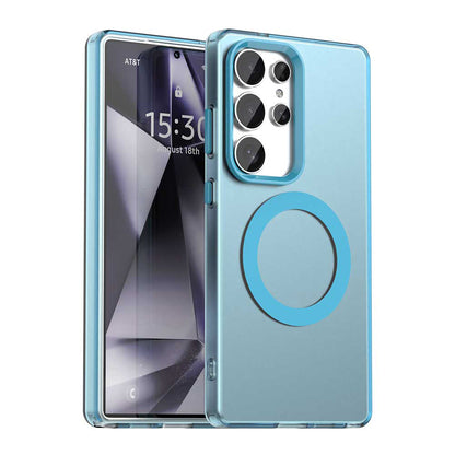 Θήκη MagSafe για Samsung Galaxy S25 Ultra S938, Techsuit, CandyCase, Μπλε