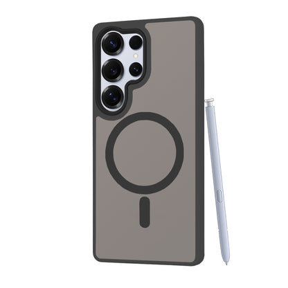 Θήκη MagSafe για Samsung Galaxy S25 Ultra S938, Techsuit, HaloFrost, Μαύρη