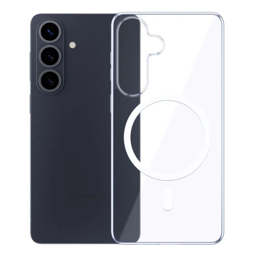 Θήκη MagSafe για Samsung Galaxy S26, 3MK, Clear MagCase, Διαφανής