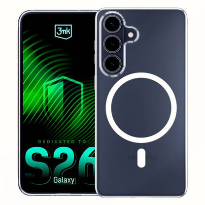 Θήκη MagSafe για Samsung Galaxy S26, 3MK, Clear MagCase, Διαφανής