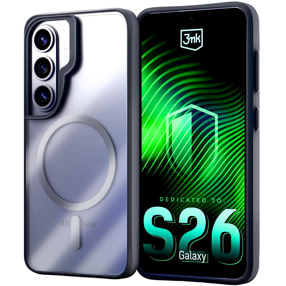 Θήκη MagSafe για Samsung Galaxy S26, 3MK, Satin Armor, Διάφανη