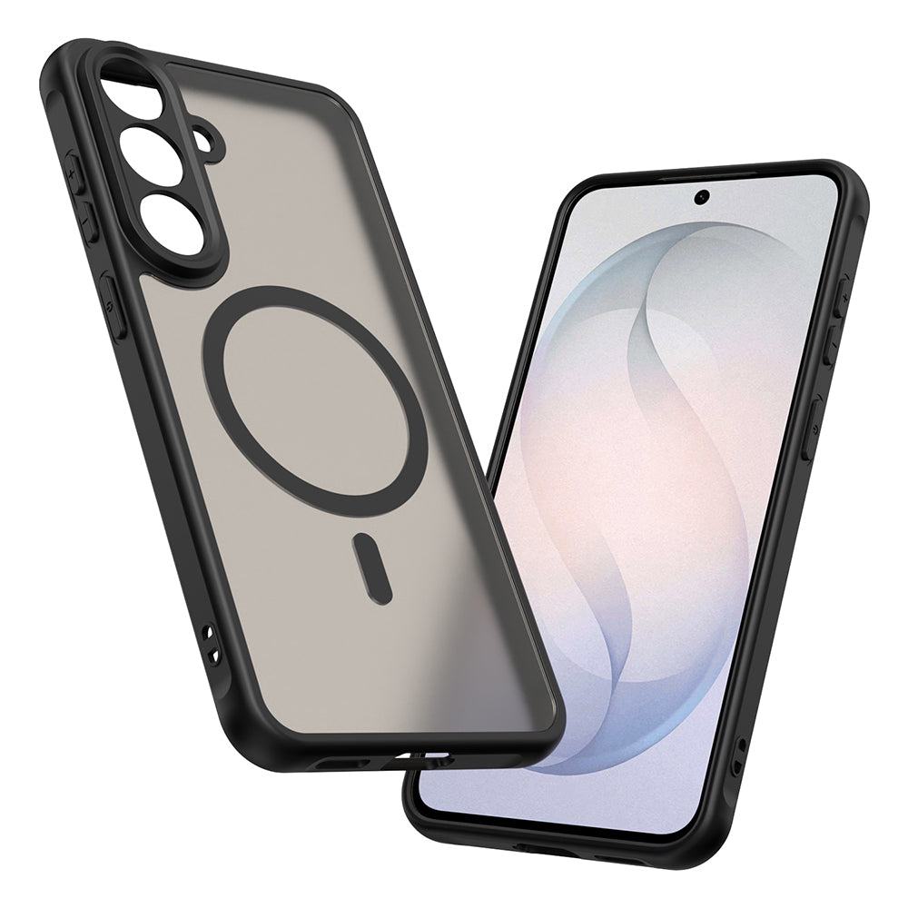 Θήκη MagSafe για Samsung Galaxy S26 FE, Techsuit, HaloFrost II, Μαύρο