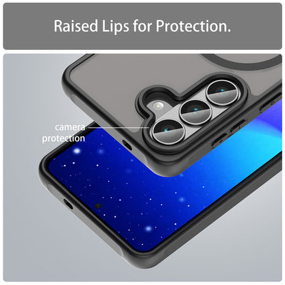 Θήκη MagSafe για Samsung Galaxy S26 FE, Techsuit, HaloFrost II, Μαύρο