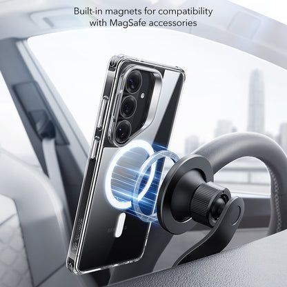 Θήκη MagSafe για Samsung Galaxy S26, ESR, Classic Hybrid Kickstand, Διάφανη