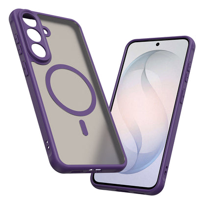 Θήκη MagSafe για Samsung Galaxy S26 FE S741, Techsuit, HaloFrost II, Μωβ
