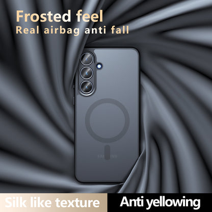 MagSafe Case for Samsung Galaxy S26 FE S741, Techsuit, PureFrost, Satin Black