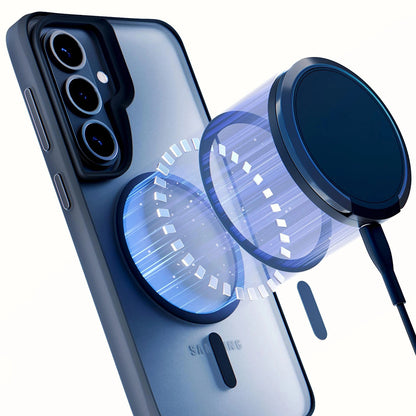 Θήκη MagSafe για Samsung Galaxy S26 Plus, 3MK, Satin Armor, Διάφανη