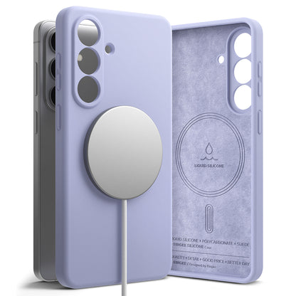 MagSafe Case for Samsung Galaxy S26 Plus S947, Ringke, Silicone, Purple