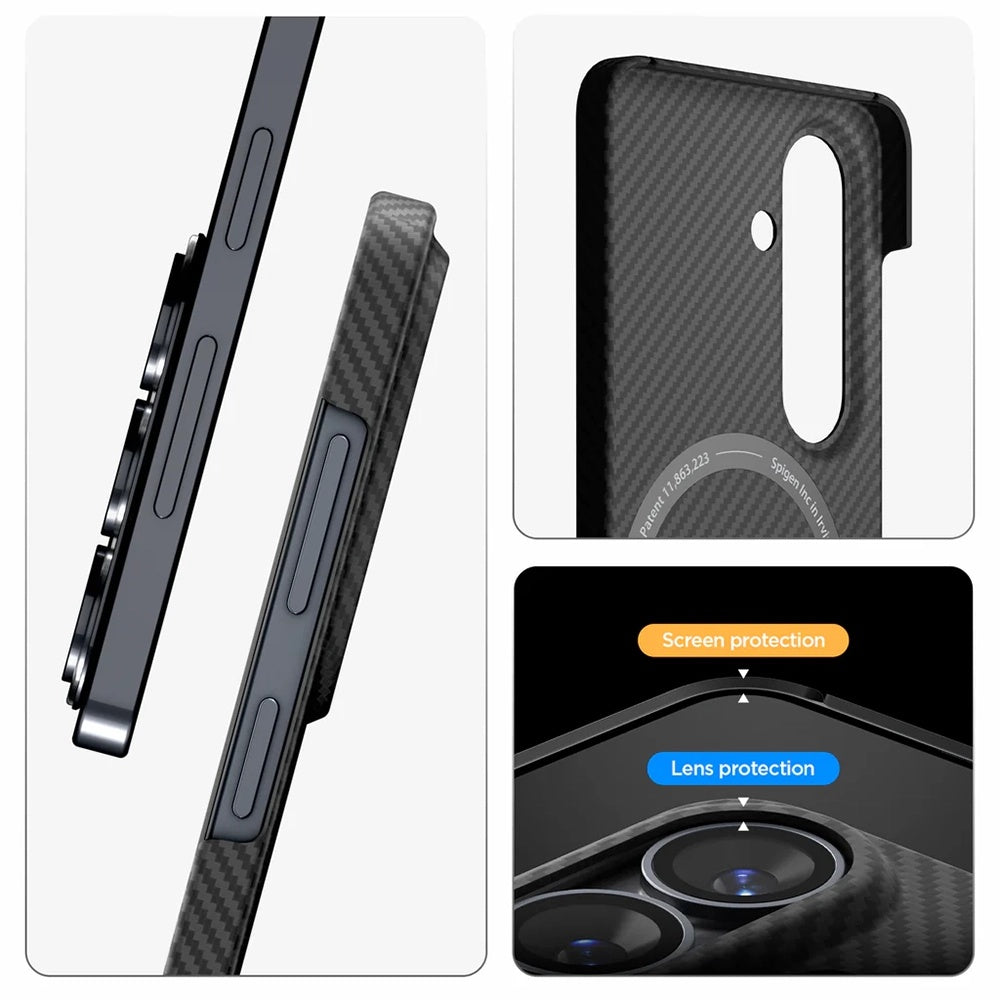 Θήκη MagSafe για Samsung Galaxy S26 Plus S947, Spigen, Air Skin, Μαύρο