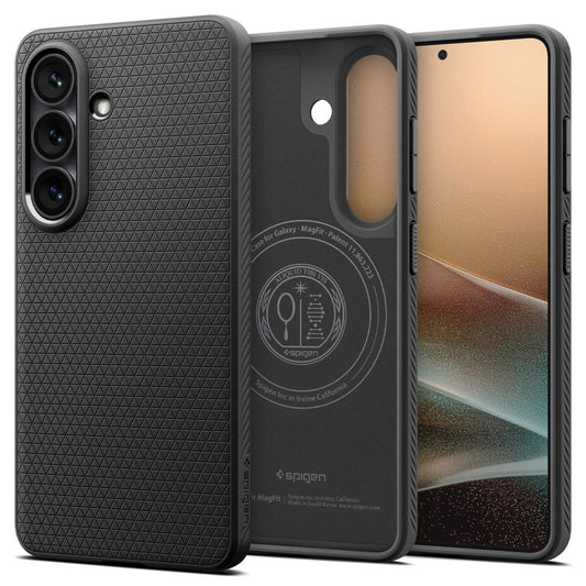 Θήκη MagSafe για Samsung Galaxy S26 Plus S947, Spigen, Liquid Air, Ματ Μαύρη ACS10704