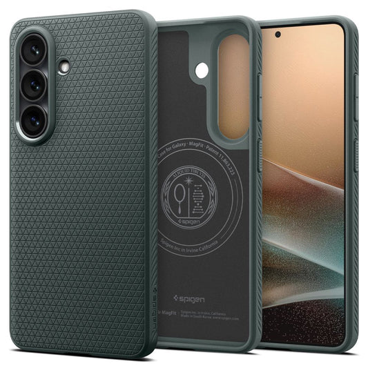 Θήκη MagSafe για Samsung Galaxy S26 Plus S947, Spigen, Liquid Air, Πράσινο ACS10706