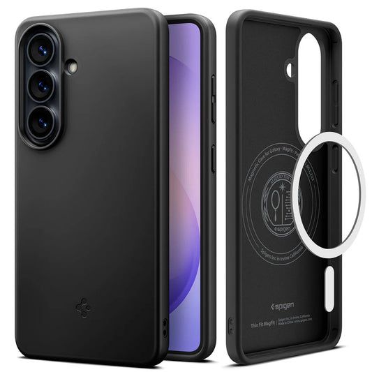 Θήκη MagSafe για Samsung Galaxy S26 Plus S947, Spigen, Thin Fit, Μαύρη ACS11395