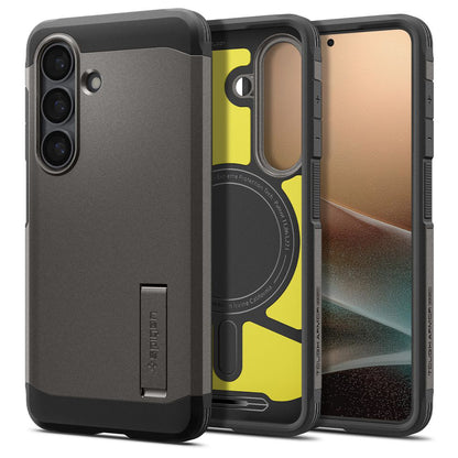 Θήκη MagSafe για Samsung Galaxy S26 Plus S947, Spigen, Tough Armor, Γκρι ACS10714