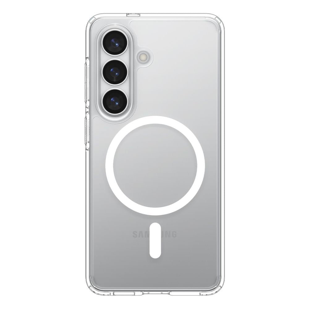Θήκη MagSafe για Samsung Galaxy S26 Plus S947, Spigen, Ultra Hybrid, Διάφανη Λευκή ACS10709