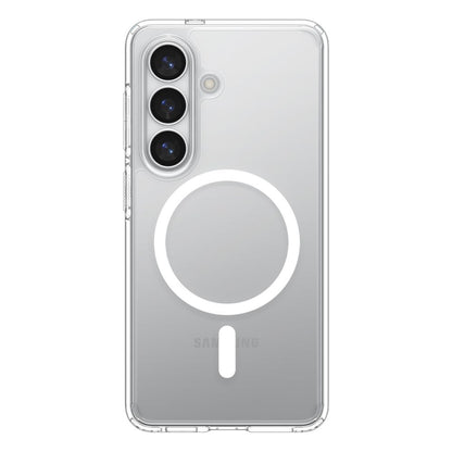Θήκη MagSafe για Samsung Galaxy S26 Plus S947, Spigen, Ultra Hybrid, Διάφανη Λευκή ACS10709