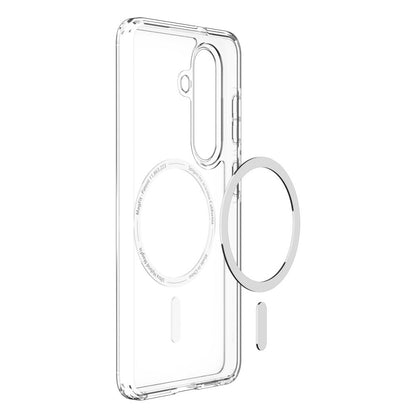 Θήκη MagSafe για Samsung Galaxy S26 Plus S947, Spigen, Ultra Hybrid, Διάφανη Λευκή ACS10709