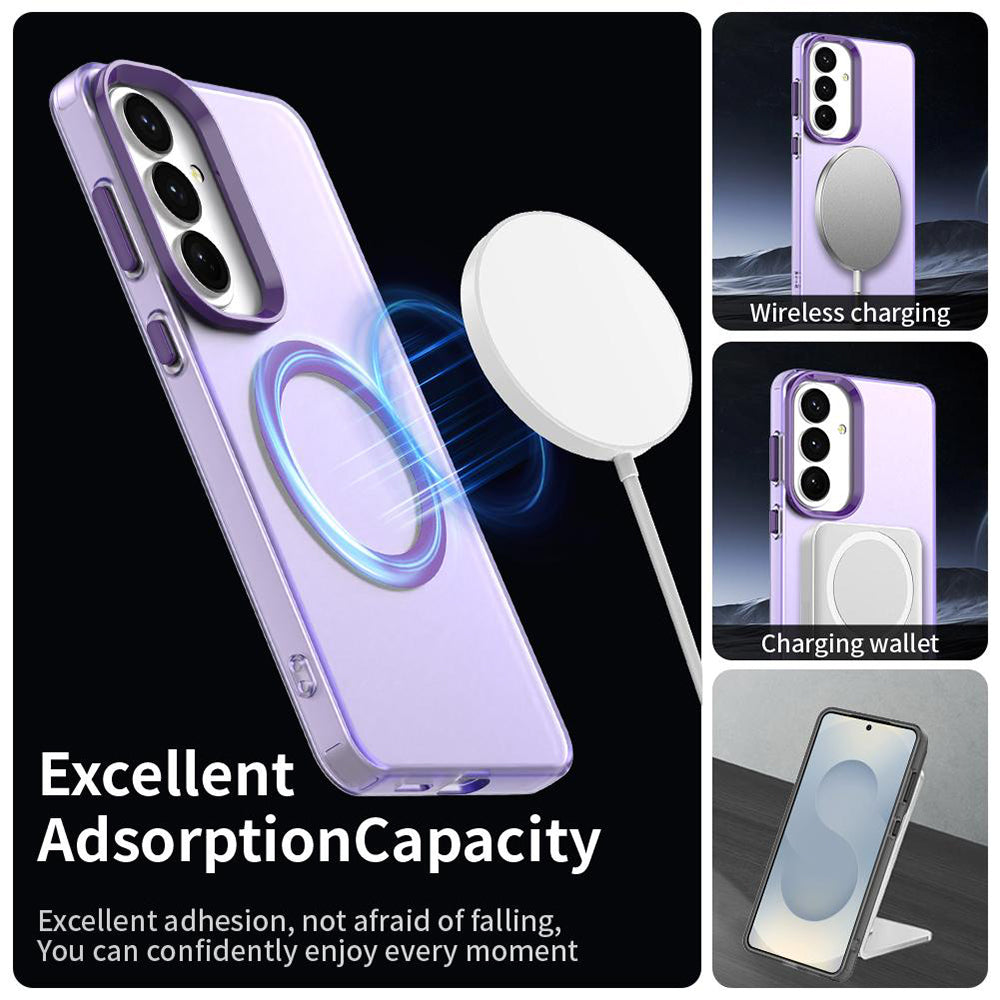 Θήκη MagSafe για Samsung Galaxy S26 Plus, Techsuit, CandyCase, Μωβ