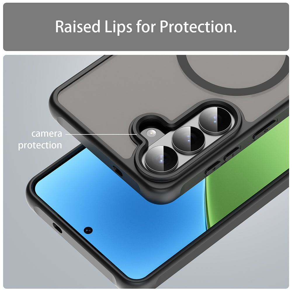 Θήκη MagSafe για Samsung Galaxy S26 Plus, Techsuit, HaloFrost II, Μαύρη