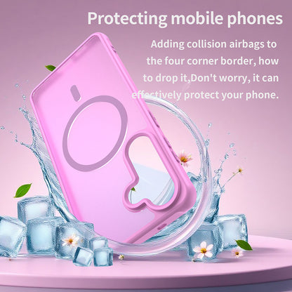 MagSafe Case for Samsung Galaxy S26 Plus, Techsuit, HaloFrost II, Pink