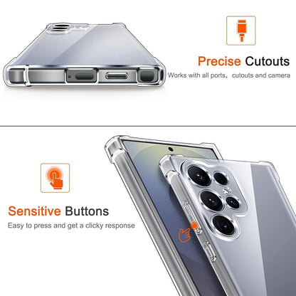 Θήκη MagSafe για Samsung Galaxy S26 Plus S947, Techsuit, Ανθεκτική στα Κραδασμούς, Διάφανη
