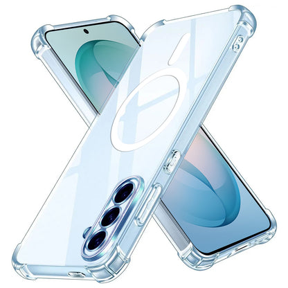 Θήκη MagSafe για Samsung Galaxy S26 Plus S947, Techsuit, Ανθεκτική στα Κραδασμούς, Διάφανη
