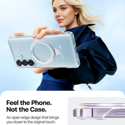 Θήκη MagSafe για Samsung Galaxy S26 Plus, Torras, Ostand Slim, Διαφανής