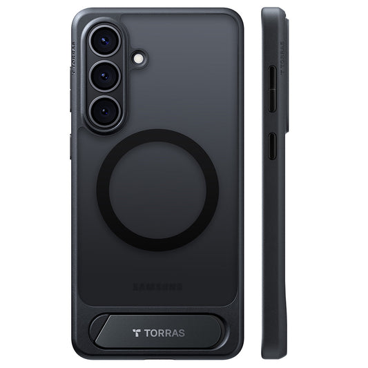 Θήκη MagSafe για Samsung Galaxy S26 Plus, Torras, Pstand, Μαύρη
