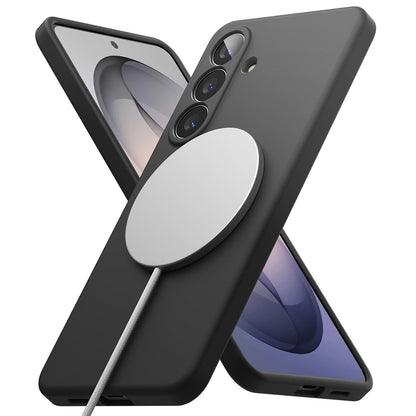 Θήκη MagSafe για Samsung Galaxy S26 S942, Ringke, Σιλικόνη, Μαύρη