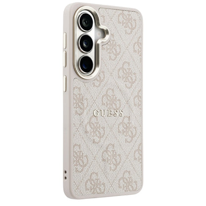 Θήκη MagSafe για Samsung Galaxy S26 S942, Guess, 4G Embossed Ring, Ροζ
