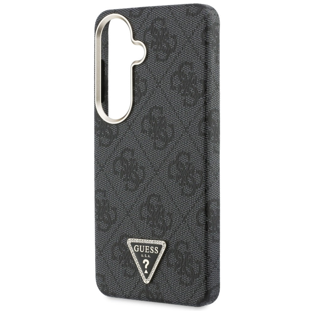 Θήκη MagSafe για Samsung Galaxy S26 S942, Guess, 4G Triangle Logo, Μαύρη