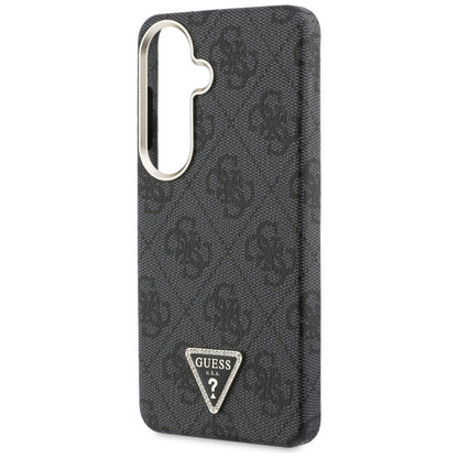 Θήκη MagSafe για Samsung Galaxy S26 S942, Guess, 4G Triangle Logo, Μαύρη