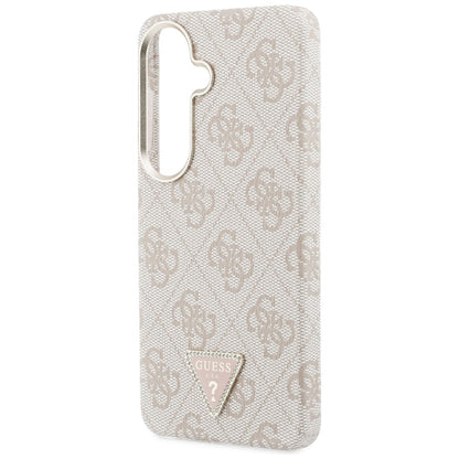 Θήκη MagSafe για Samsung Galaxy S26 S942, Guess, 4G Triangle Logo, Ροζ