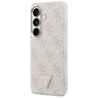 Θήκη MagSafe για Samsung Galaxy S26 S942, Guess, 4G Triangle Logo, Ροζ