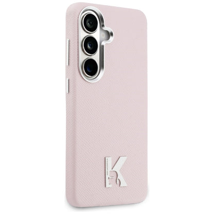 Θήκη MagSafe για Samsung Galaxy S26 S942, Karl Lagerfeld, Karl Head Logo, Ροζ