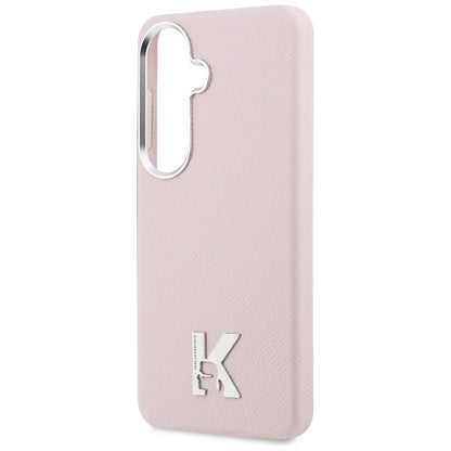 Θήκη MagSafe για Samsung Galaxy S26 S942, Karl Lagerfeld, Karl Head Logo, Ροζ