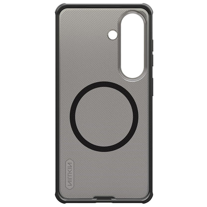 MagSafe Case for Samsung Galaxy S26 S942, Nillkin, Super Shield Pro, Black Satin Transparent