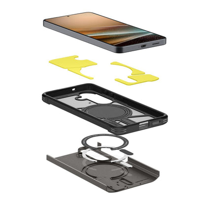 Θήκη MagSafe για Samsung Galaxy S26 S942, Spigen, Tough Armor, Γκρι ACS10739