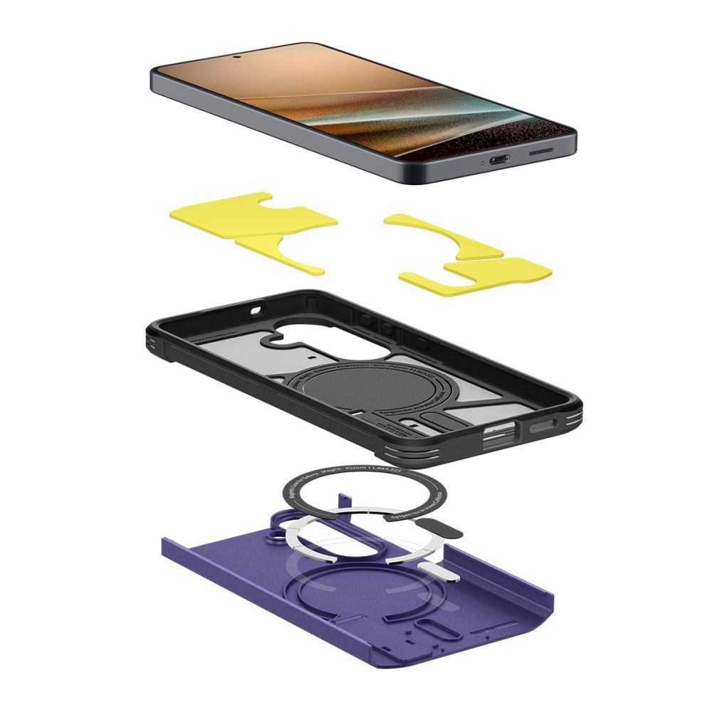 Θήκη MagSafe για Samsung Galaxy S26 S942, Spigen, Tough Armor, Μωβ ACS11221