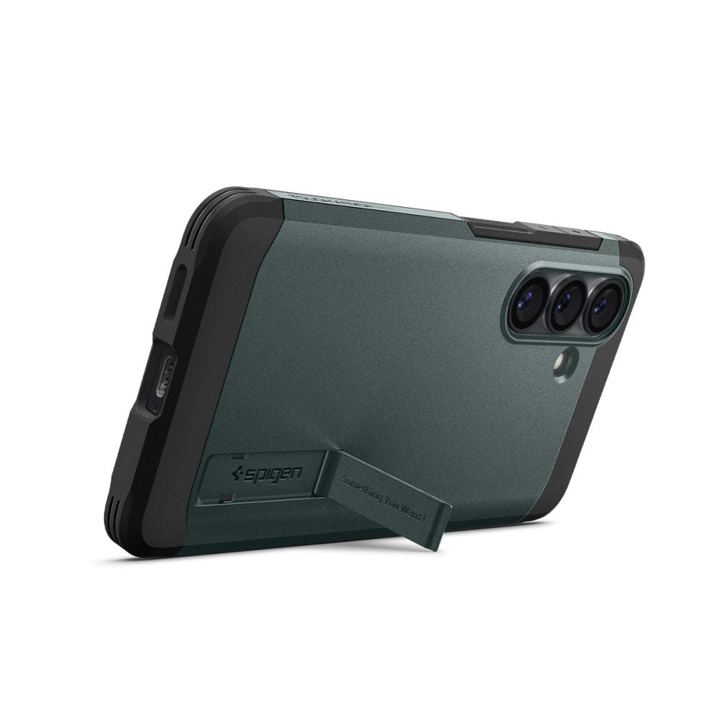 Θήκη MagSafe για Samsung Galaxy S26 S942, Spigen, Tough Armor, Πράσινο ACS10740