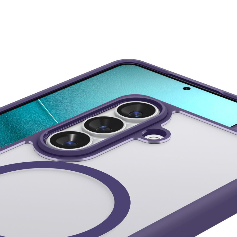 Θήκη MagSafe για Samsung Galaxy S26 S942, Spigen, Ultra Hybrid, Μωβ Σκούρο ACS11220