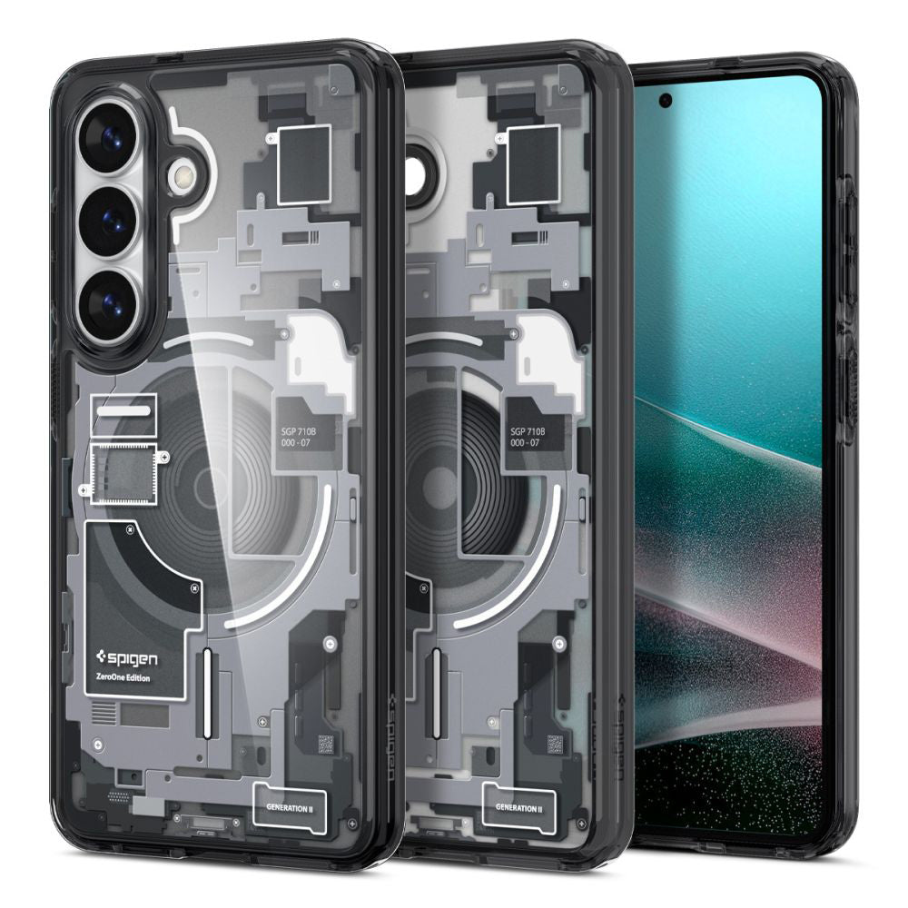 MagSafe Case for Samsung Galaxy S26 S942, Spigen, Ultra Hybrid Zero One, Black ACS10736