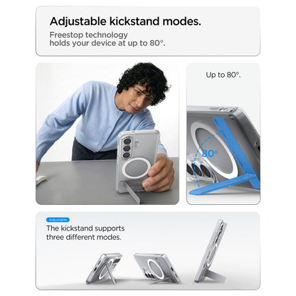 Θήκη MagSafe για Samsung Galaxy S26 S942, Spigen, Ultra Hybrid S, Διάφανη Λευκή ACS11061