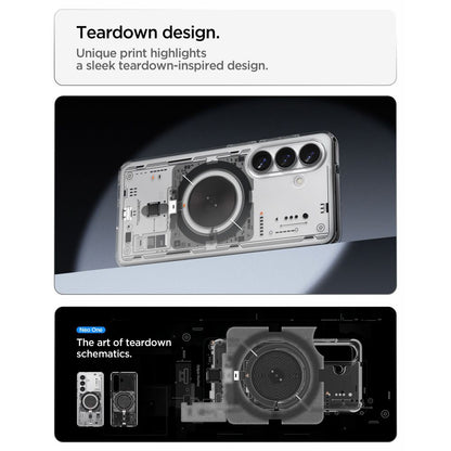 MagSafe Case for Samsung Galaxy S26 S942, Spigen, Ultra Hybrid Neo One, Transparent ACS11218