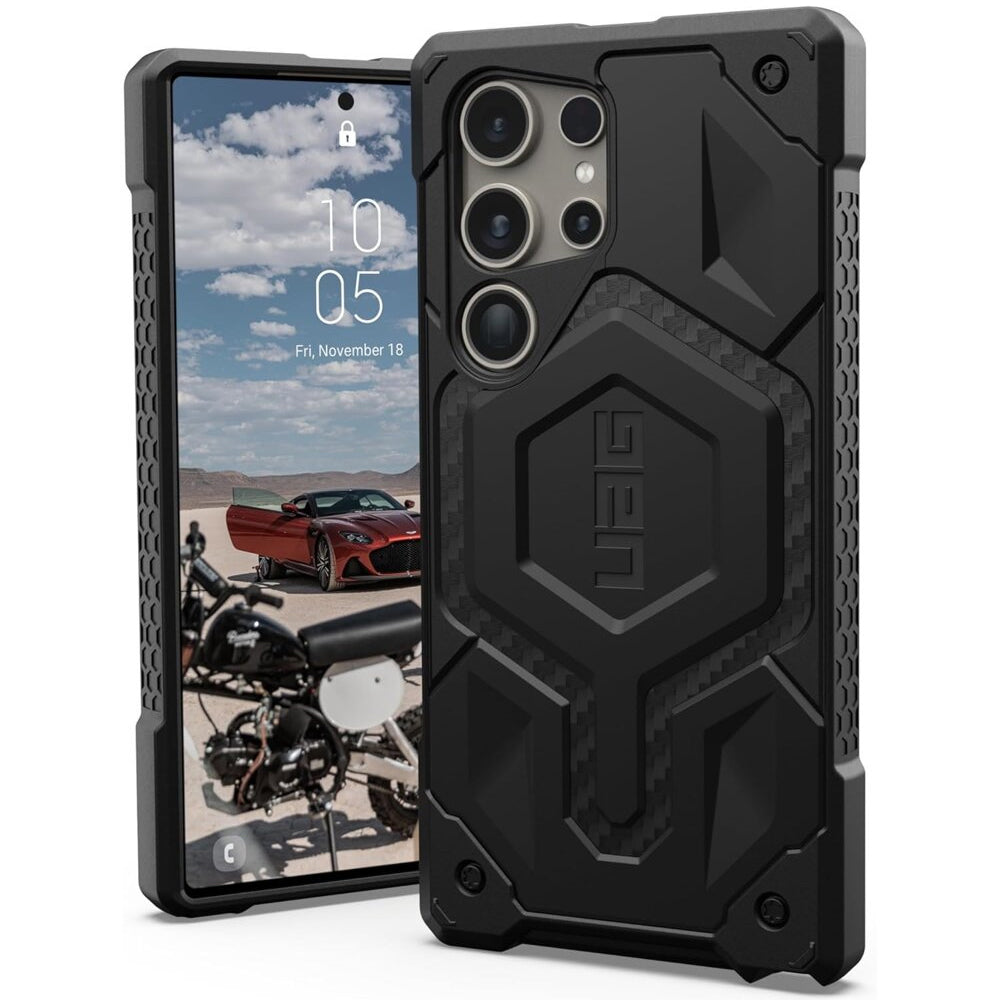 Θήκη MagSafe για Samsung Galaxy S26 S942, Urban Armor Gear, Monarch Pro Carbon, Μαύρη