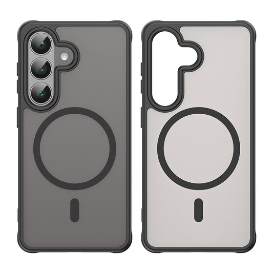 MagSafe Case for Samsung Galaxy S26, Techsuit, HaloFrost II, Black