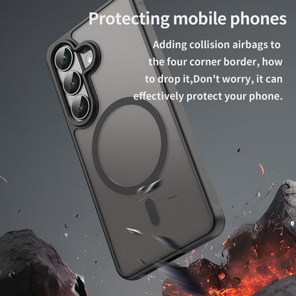 Θήκη MagSafe για Samsung Galaxy S26, Techsuit, HaloFrost II, Μαύρη