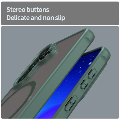 Θήκη MagSafe για Samsung Galaxy S26, Techsuit, HaloFrost II, Πράσινο