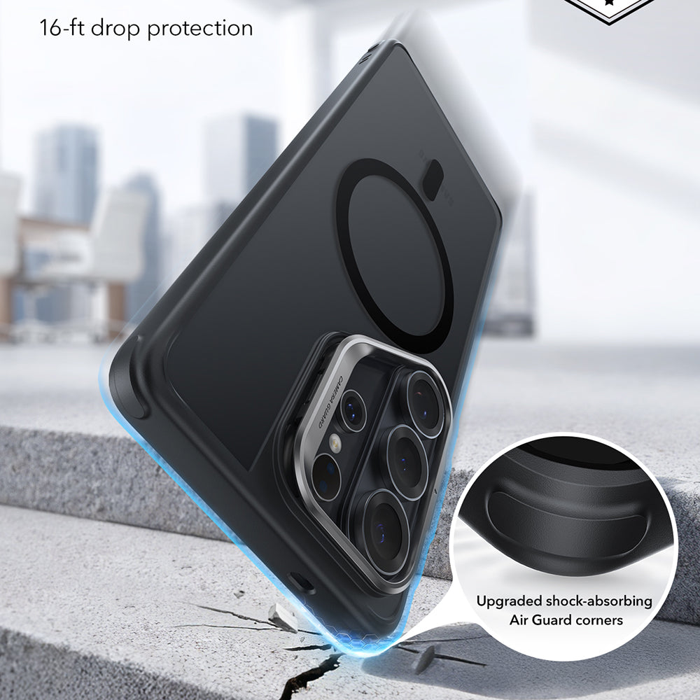 Θήκη MagSafe για Samsung Galaxy S26 Ultra, ESR, Classic Hybrid Kickstand, Ματ Μαύρη